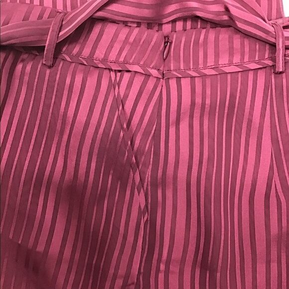 Tularosa Sheer Lace Wide Leg Belted Lace Hem Pants Size Small - Picture 7 of 8